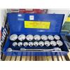 Image 1 : 21pc 1 inch drive socket set