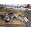 Image 1 : 2 air tools, elec drill, imopact, side grinder