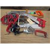 Image 1 : Lot of hammers, clamos, rulers,saws