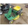 Image 1 : Riding Mower, JD 9 HP pul start, new blade, spare belt