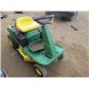 Image 2 : Riding Mower, JD 9 HP pul start, new blade, spare belt