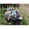 Image 2 : Pallet of Garden Tools+ Rakes And shovels, Forks, Etc