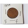 Image 1 : 1859 Large Penny