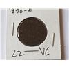 Image 1 : 1890 H Large Penny