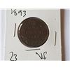 Image 1 : 1893 VF Large Penny
