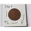 Image 1 : 1907 Large Penny