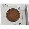 Image 2 : Set of 2 1917 Large Pennies