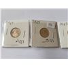Image 2 : SET OF 3 1963 MINT DIMES