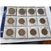 Image 4 : PAGE OF 12 DOOLAR COINS & 8 $0.50