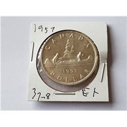 1957 SILVER DOLLAR