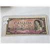 Image 1 : 1954 $10.00 BILL DEVIL'S FACE