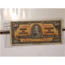 1937 $50.00 BILL