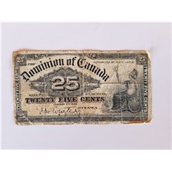 1900 Shinplaster 25cent