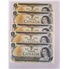 Image 1 : 5-1973 UNC One Dollar Bills