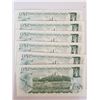 Image 2 : 6-1973 UNC One Dollar Bills
