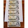 Image 1 : 5-UNC 1973 One Dollar Bills