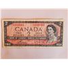 Image 1 : 1954 Replacement two dollar bill