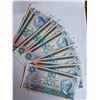 Image 1 : 12-1979 UNC $5.00 Bills Consecutive Serial Numbers