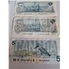 Image 2 : 1-1979 UNC $5 Bill, 1-1979 $5 Bill, 1-1986 $5 Bill