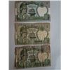 Image 1 : 3 India $2.00 Rupees-1 UNC