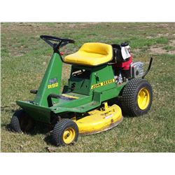 John Deere R92 Riding Lawn Mower, 10 1/2 HP, Running