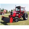 Image 1 : 1976 Massey Ferguson 1085 Tractor, Dual Hyd, 18.4x34 Rubber, Blade Sold Separate