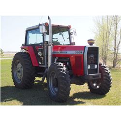 1985 Massey Ferguson 3505 RW Tractor, MFWD, 3PTH, Triple Hyd, 18.4x38