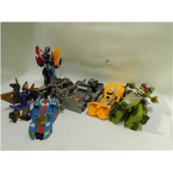 7 MISC TRASNFORMERS-SOME PART MAY BE MISSING