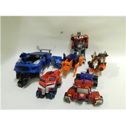 6 MISC TRASNFORMERS-SOME PART MAY BE MISSING