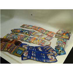POKEMON CARDS 300 OR MORE AND YU GI OH TRADING CARDS