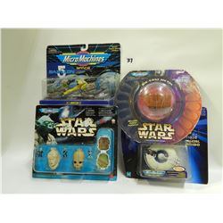 BABYCON MICRO MACHINE/ MICRO MACHINE STAR WARS/MICRO MACH BATTLE SHIP/JAWA SANDCRAWLER MICRO MACHINE