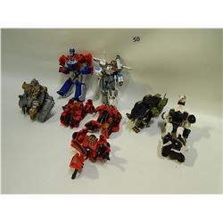 8 MISC TRANSFORMER/SOME PARTS MAY BE MISSING