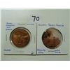 Image 1 : COPPER ROYAL CANADIAN MINT OTTAWA/ALWAYS SANTAS FAVOURITE 1994 COCA COLA