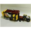Image 1 : YELLOW RED DARK GREY FRIEGHTLINER TRANSFORMER 11INCHES