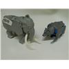 Image 2 : ELEPHANT TRANSFORMER 6IN/WOLF 4IN