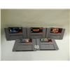 Image 1 : SUPER NINTENDO 5 GAMES/RISE OF THE ROBOT/PAC MAN 2/TAZ-MANIA/IZZYS QUEST FOR THE OLYMPIC RING/KENGRI