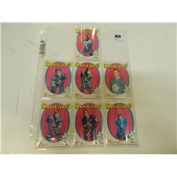 MAPLE LEAFS TRADING CARDS/TROTTIER MC KENNY/HENDERSON HARRISON/PELYK ELLIS DOREY