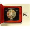 Image 1 : BC 1871-1971 SILVER DOLLAR IN CASE