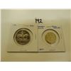 Image 1 : ROYAL CANADIAN MOUNTED POLICE/COLLECTORS COIN 1974/CANADIAN DOLLAR TORONTO MAPLE LEAFS 2017 DOLLAR