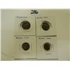 Image 1 : SET OF 4 ROMAN COINS.NO DATE