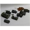 Image 1 : 9 WW2 TANKS+JEEPS MOST DIE CAST
