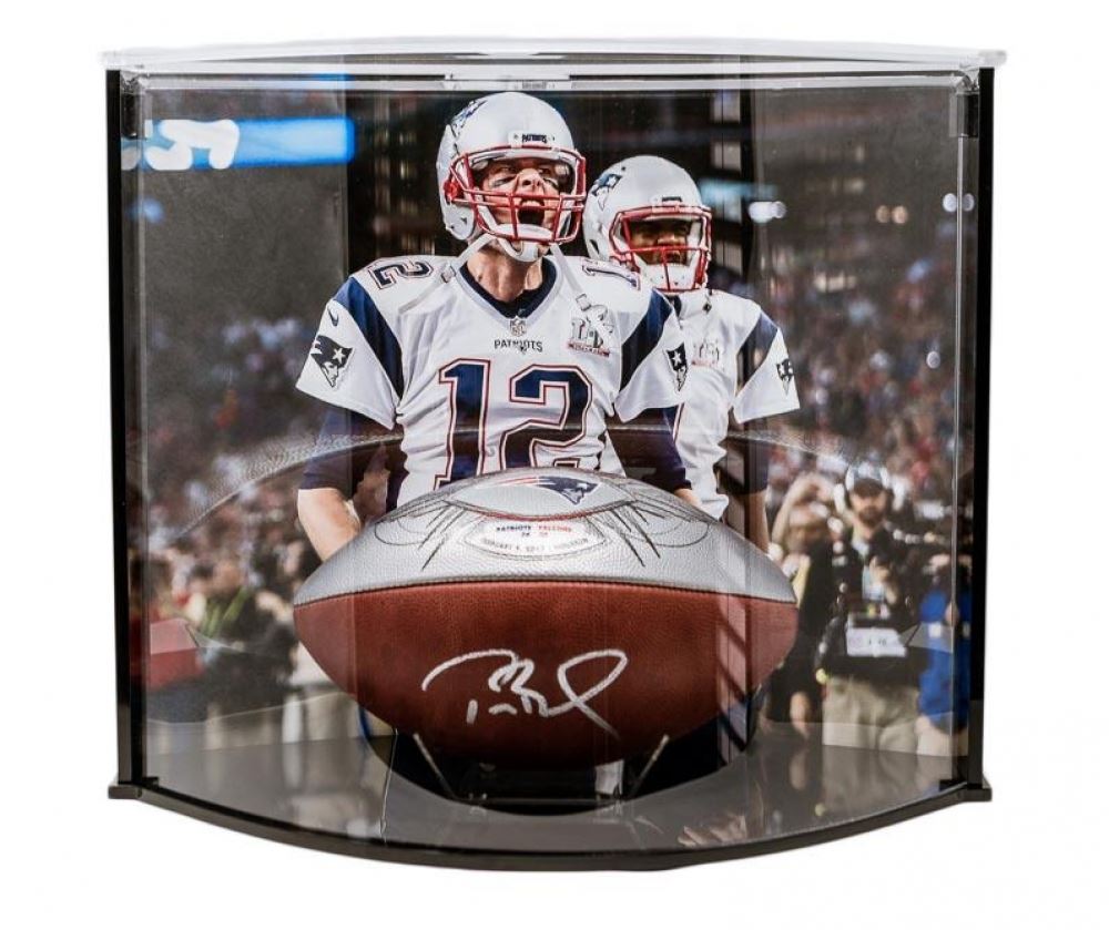 tom brady autographed ball