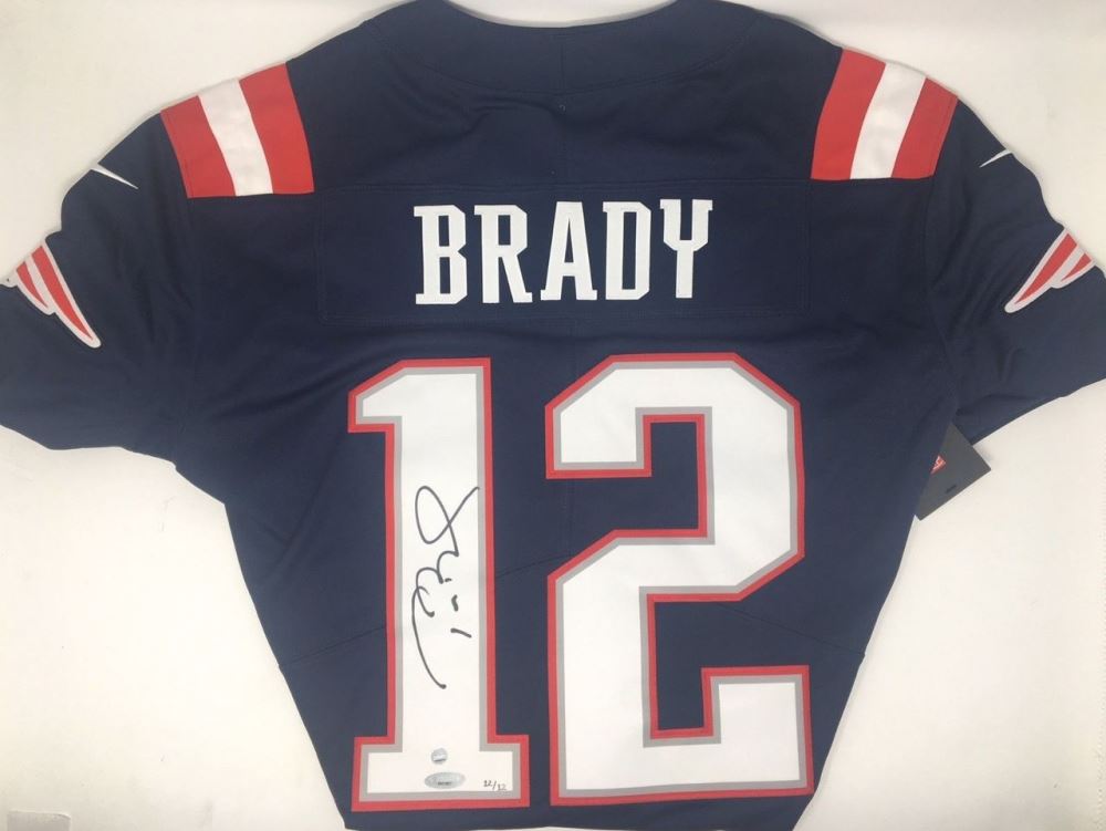 tom brady sewn jersey