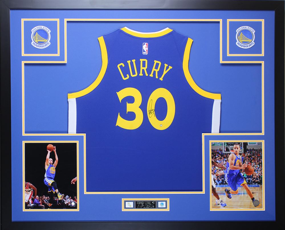 autographed stephen curry jersey