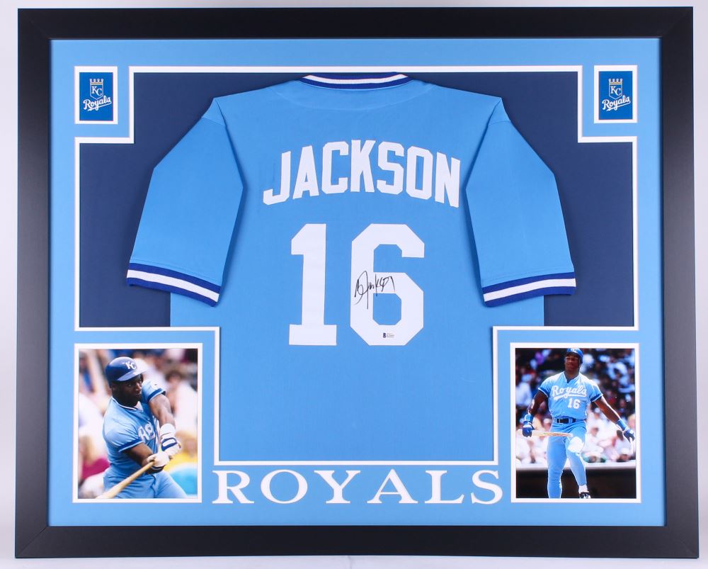 bo jackson signed royals jersey
