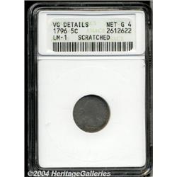 1796[H10C]--Scratched--ANACS. VG Details, Net Good 4.
