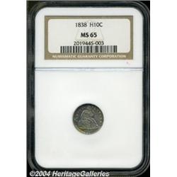 1838[H10C] Small Stars MS65 NGC.
