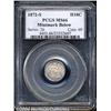 Image 1 : 1872-S[H10C] Mintmark Below Bow MS66 PCGS.
