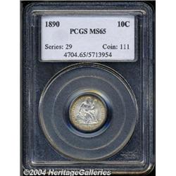 1890[10C] MS65 PCGS.