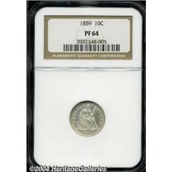 1859[10C] PR64 NGC.